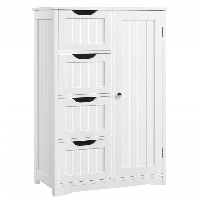 Wooden Bathroom Floor Cabinet - 13D x 22W x 32H