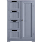 Wooden Bathroom Floor Cabinet - 13D x 22W x 32H