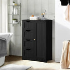 Wooden Bathroom Floor Cabinet - 13D x 22W x 32H