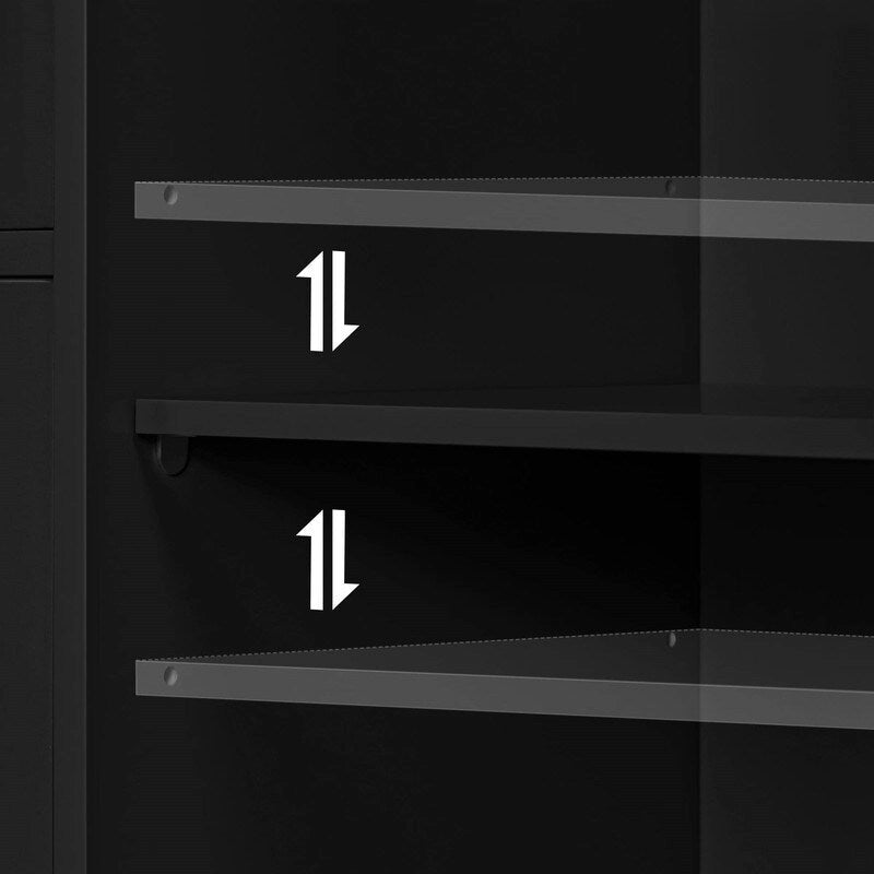 Wooden Bathroom Floor Cabinet - 13D x 22W x 32H