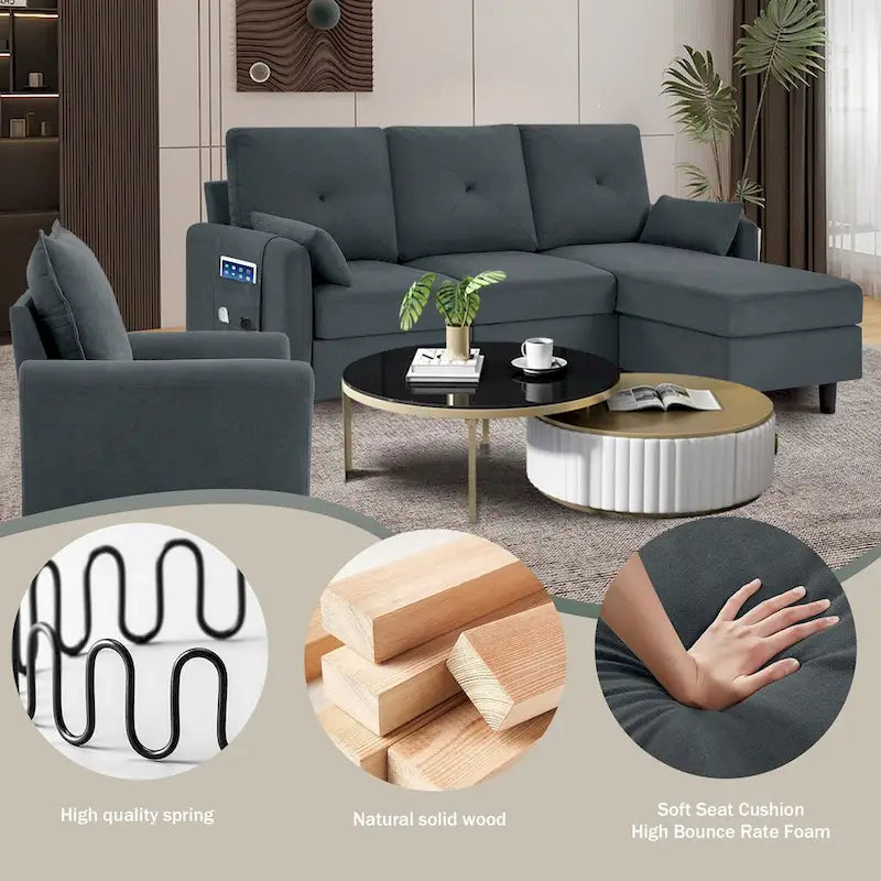 3 - Piece Living Room Set