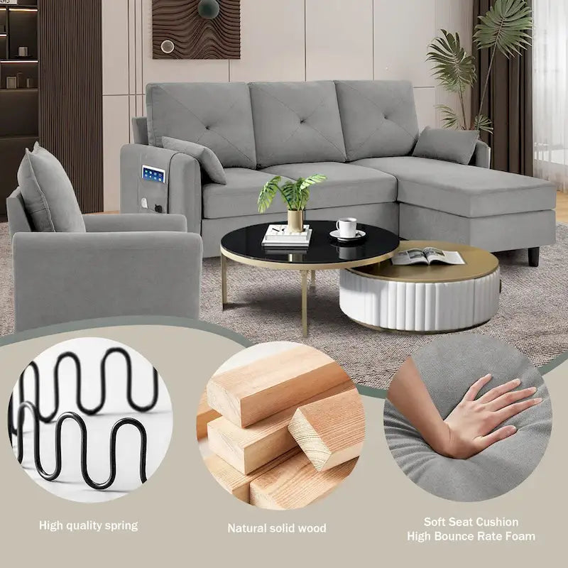 3 - Piece Living Room Set