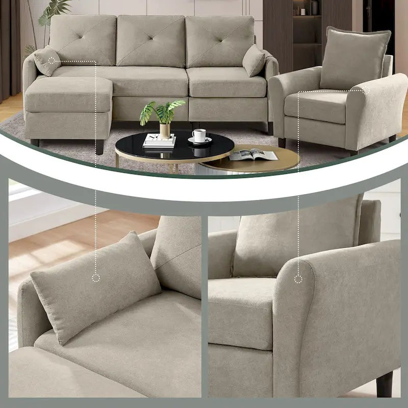 3 - Piece Living Room Set