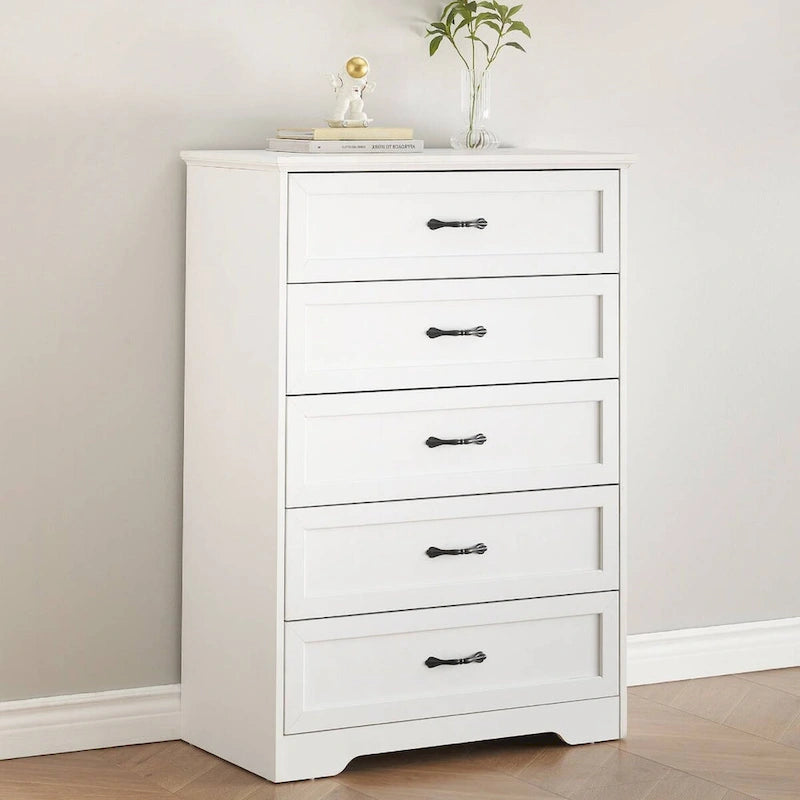 Large Capacity 5 Drawers Dresser, Cabinet for Bedroom