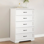 Large Capacity 5 Drawers Dresser, Cabinet for Bedroom