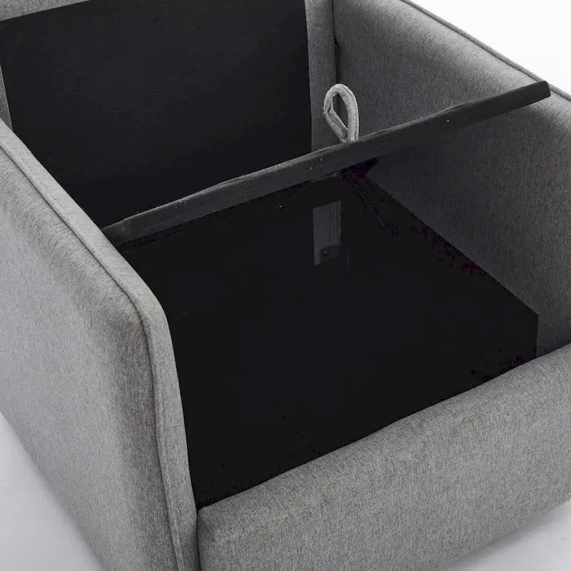 Linen Swivel Accent Chair