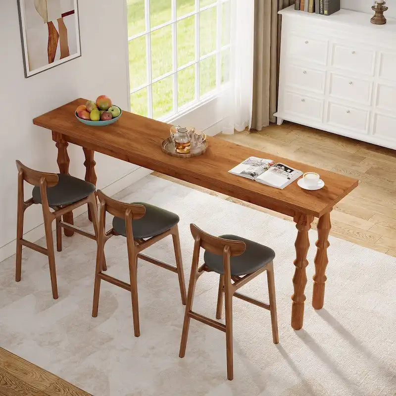 70.9 Inches Narrow Long Console Sofa Table for Living Room Entryway